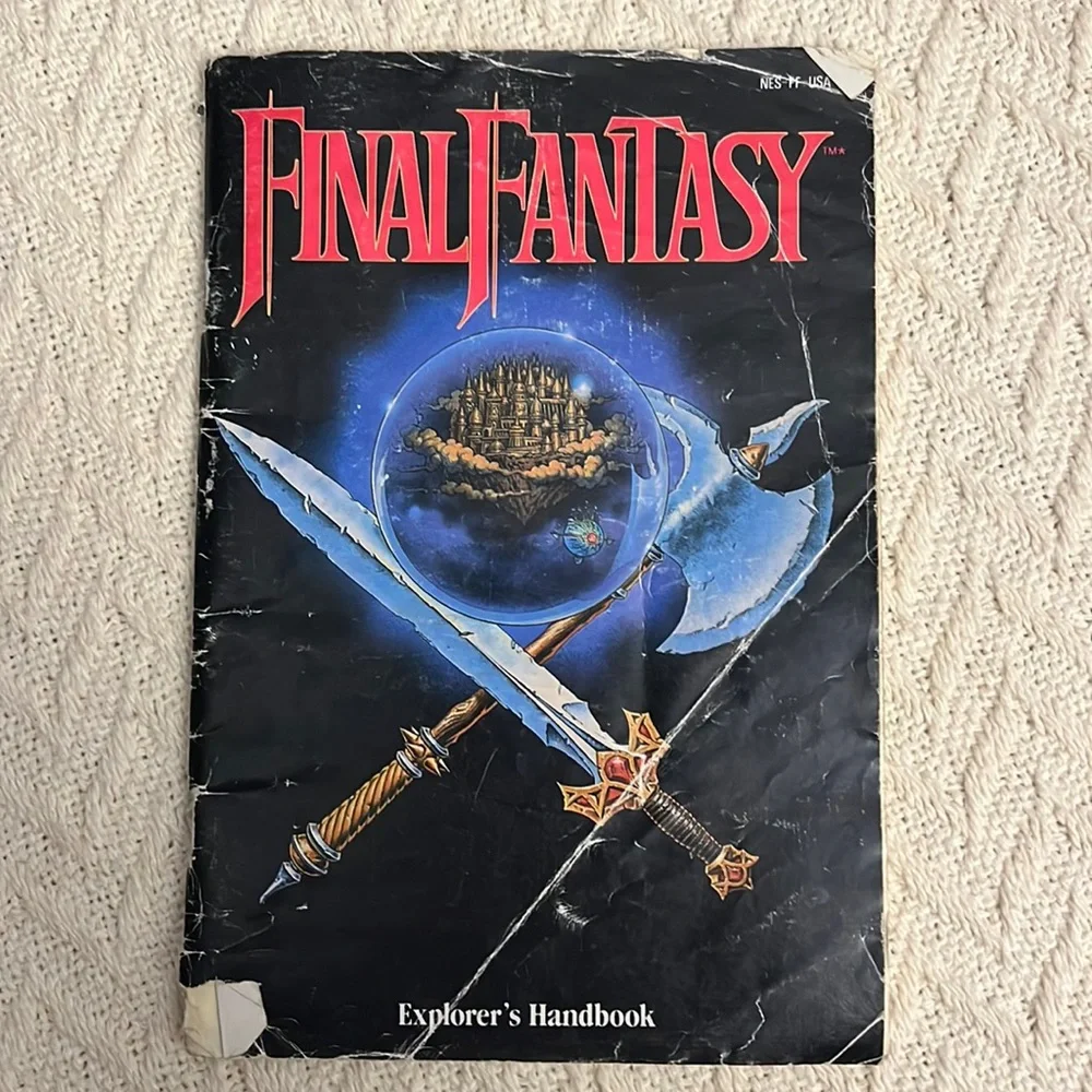 VTG Final fantasy explorers handbook VINTAGE nintendo - Picture 1 of 5